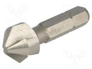 Countersink bit; Mounting: 1/4" (C6,3mm); Ø: 2.8÷12.4mm WIHA