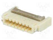 Connector: FFC/FPC; horizontal; PIN: 7; low profile,dual contact OMRON Electronic Components