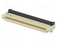 Connector: FFC/FPC; SMT; PIN: 18; 1mm; horizontal; ZIF OMRON