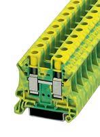 TERMINAL BLOCK, DIN RAIL, 2WAY, 10AWG