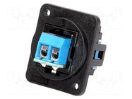 Transition: coupler; FT; 10A; 60V; screw terminal; plastic; 19x24mm CLIFF