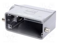 Enclosure: for HDC connectors; Han® HMC; size 16B; for cable HARTING
