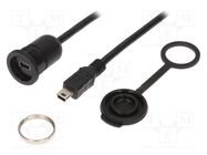 Adapter cable; USB 2.0,with protective cover; 1310; IP65; 3m ENCITECH