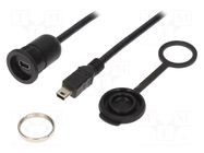 Adapter cable; USB 2.0,with protective cap; 3m; IP65; 1310 ENCITECH