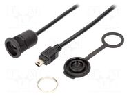 Adapter cable; USB 2.0,with protective cap; 1.5m; 1310; IP65 ENCITECH