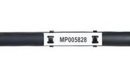 WIRE MARKER, WHITE, PET, 60MM X 13MM
