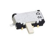 SLIDE SWITCH, DPDT, 0.1A, 12VDC, SMD