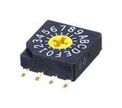 ROTARY CODE SWITCH, BCH, 0.1A, 5VDC, SMD