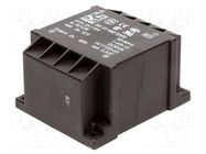 Transformer: encapsulated; 60VA; 115VACx2; 12V; 12V; 2.5A; 2.5A; PCB HAHN