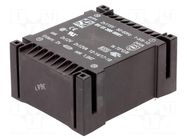 Transformer: encapsulated; 24VA; 115VACx2; 12V; 12V; 1A; 1A; PCB HAHN