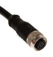 SENSOR CORD, 8P M12 RCPT-FREE END, 2M