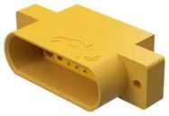 RECT PWR HOUSING, PLUG, 17POS, NYLON