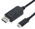 CABLE ASSY, USB 3.1 C PLUG-DP PLUG, 1M