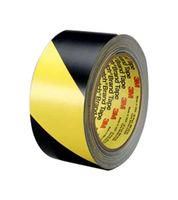 TAPE, WARNING, 33M X 50MM, YELLOW/BLACK