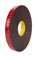 TAPE, DOUBLE SIDED, 33M X 19MM, BLACK