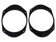 Speaker frame; 165mm; Ford; Ford Fiesta 2002->,Ford Ka; 2pcs. 4CARMEDIA