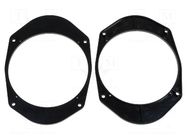 Speaker frame; 165mm; Ford; Ford Fiesta 2002->,Ford Ka; 2pcs. 4CARMEDIA