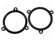 Speaker frame; 100mm; Honda; Honda HR-V 2001->; 2pcs. ACV