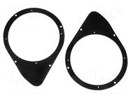 Speaker frame; 165mm; Fiat; Fiat Stilo 2001->; 2pcs. ACV