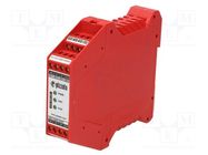 Module: safety relay; CS; 24VAC; 24VDC; for DIN rail mounting PIZZATO ELETTRICA