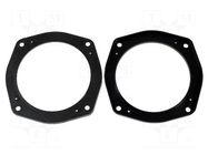 Speaker frame; 130mm; Nissan; Nissan Micra 2003->; 2pcs. ACV