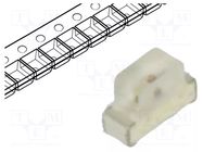 LED; red; SMD; 0602; 70÷150mcd; 1.8÷2.4VDC; 1.7x0.6x1.1mm; 120° OPTOSUPPLY