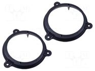 Speaker frame; 165mm; Dacia,Nissan,Renault,Smart; 2pcs. PER.PIC.