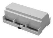 ENCLOSURE, PC, DIN RAIL, LIGHT GREY