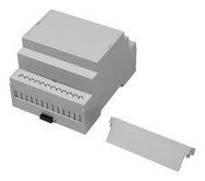 ENCLOSURE, PC, DIN RAIL, LIGHT GREY