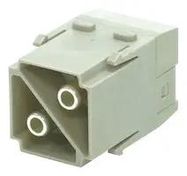 HEAVY DUTY MODULE, 2POS, PLUG, 100A