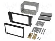 Radio frame; Audi; 2 DIN; black ACV