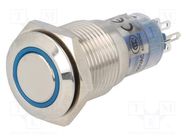 Switch: vandal resistant; Pos: 2; DPDT; 0.5A/220VAC; 1A/24VDC; IP40 ONPOW