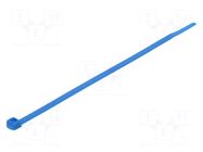 Cable tie; L: 150mm; W: 4.7mm; blue; E/TFE; 133.3N; Ømax: 36mm HELLERMANNTYTON