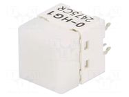 Switch: keypad; Pos: 2; SPST-NO; 0.05A/24VDC; white; LED; green; THT OMRON Electronic Components