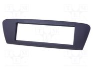 Radio frame; Renault; 1 DIN; dark brown ACV