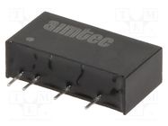 Converter: DC/DC; 1W; Uin: 4.5÷5.5V; Uout: 5VDC; Uout2: -5VDC; SIP7 AIMTEC