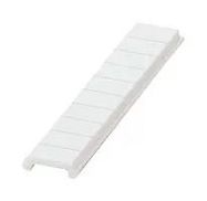 MARKER STRIP, BLANK, 3.5MM, WHITE