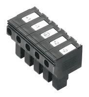 PLUG-IN CONNECTOR, 5POS, 16-12AWG