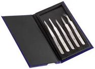 TWEEZER SET, HIGH PRECISION, 5PC