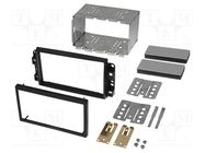 Radio frame; Chevrolet; 2 DIN; black ACV