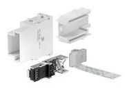 RJ45 MODULE, PLUG INSERT, 8POS, PLUG, 1A