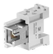 RJ45 MODULE, RCPT INSERT, 8POS, PLUG, 1A