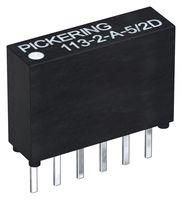 REED RELAY, DPST-NO, 5V, THT