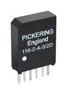 REED RELAY, DPST-NO, 5V, THT