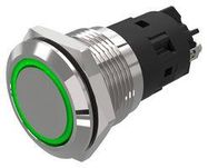 LED PANEL INDICATOR, GREEN, 19MM, 24V