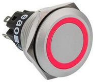 LED PANEL INDICATOR, RED, 22MM, 24V