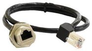 ENET CABLE, C3 RJ45 RCPT-R/A PLUG, 500MM