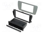 Radio frame; Seat; 2 DIN; grey dublin (AM1) ACV