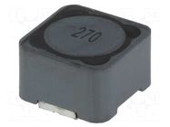 Inductor: wire; SMD; 27uH; 4.2A; 41mΩ; ±20%; 12x12x8mm; -40÷85°C FERROCORE