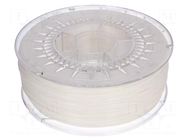 Filament: ABS+; Ø: 1.75mm; white; 230÷240°C; 1kg DEVIL DESIGN